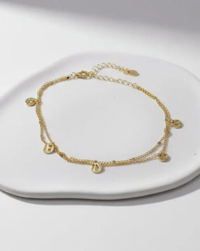 Chaine de cheville Stella Signé Flore