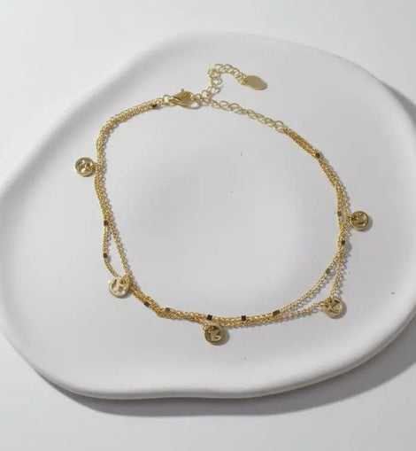 Chaine de cheville Stella Signé Flore