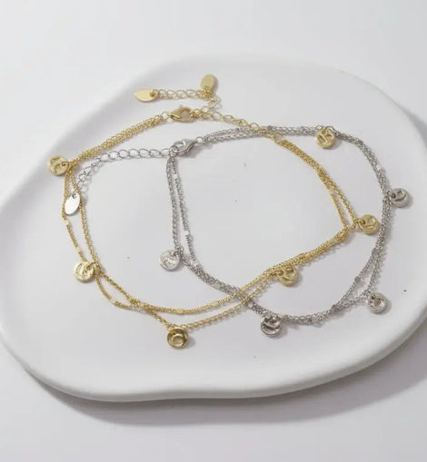 Chaine de cheville Stella Signé Flore